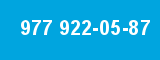 977 922-05-87